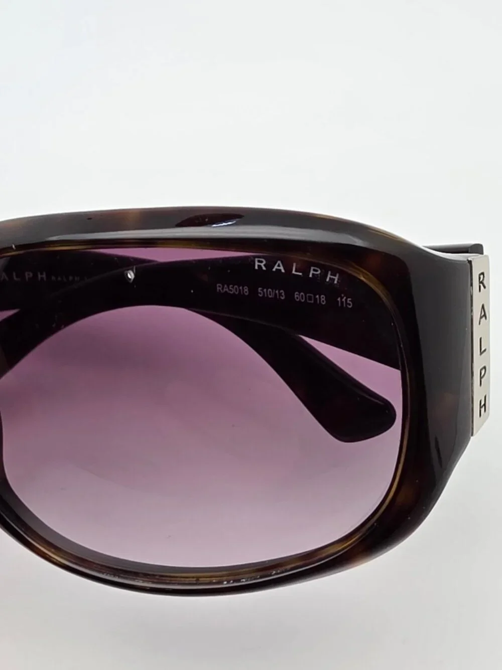Ralph Lauren RA5018 510/13 Dark Tortoise Frame Brown Gradient Lens Sunglasses
